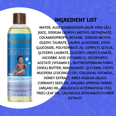 Soothing Baby Skin & Hair Cleanser - Eczema Relief