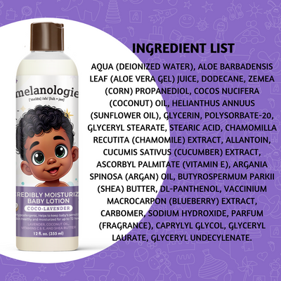 Incredibly Moisturizing Baby Lotion - Coco Lavender