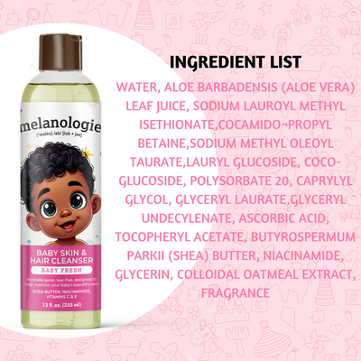 Nourishing Baby Skin & Hair Cleanser - Baby Fresh