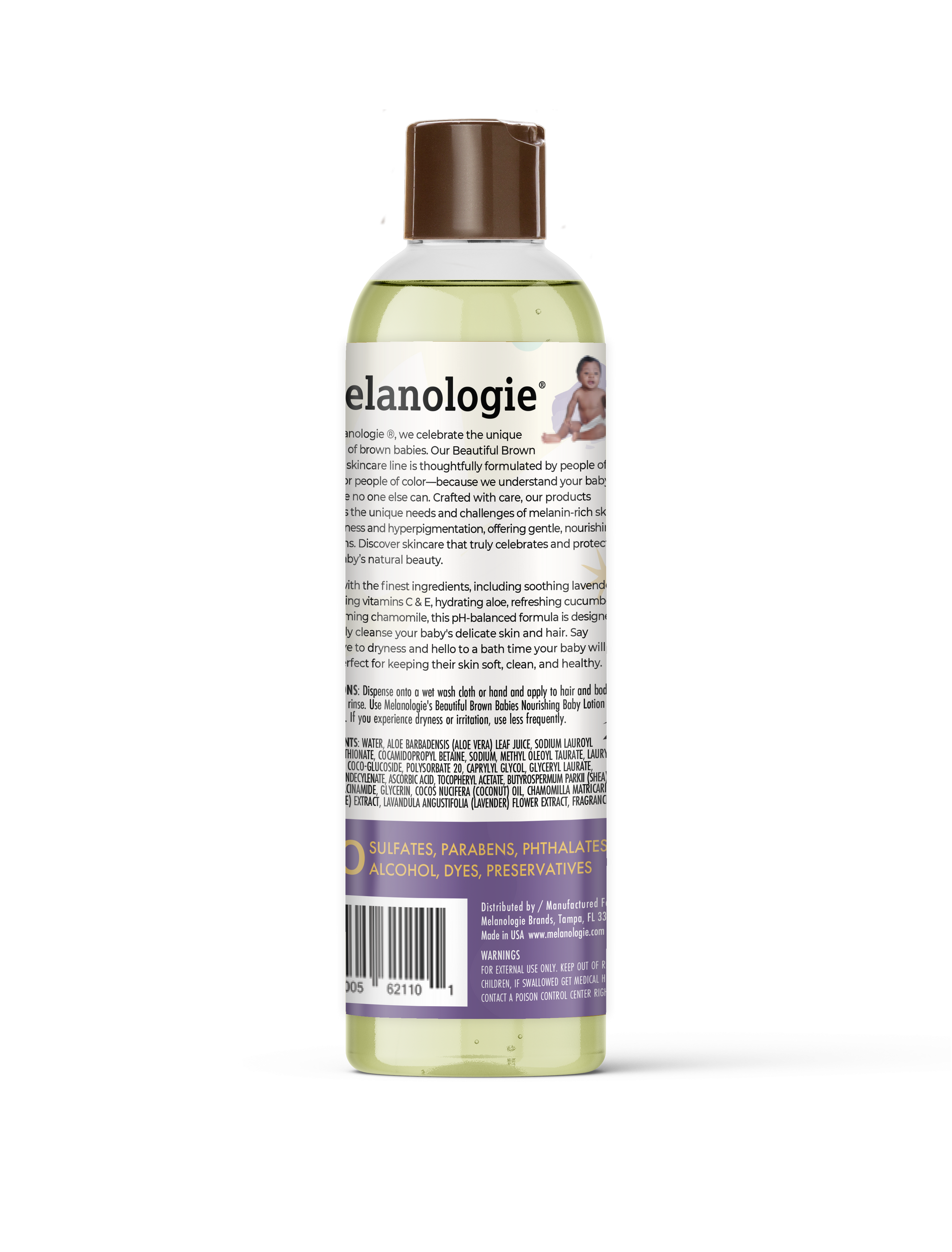 Nourishing Baby Skin & Hair Cleanser - Coco Lavender