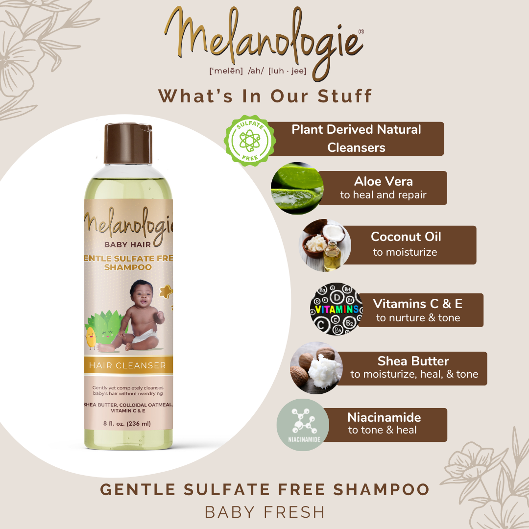 Baby Hair Gentle Sulfate Free Baby Shampoo