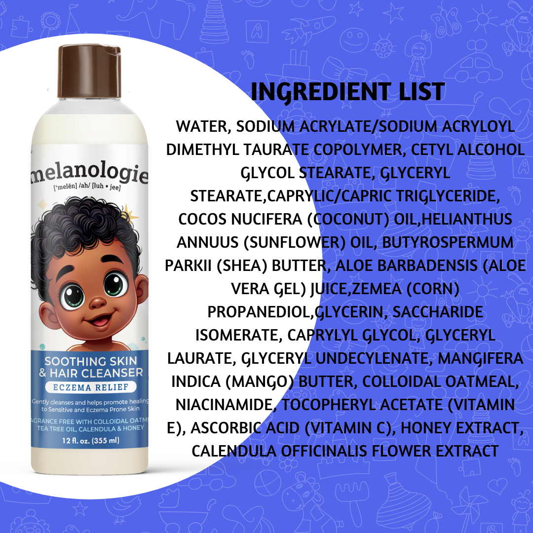 Soothing Baby Skin & Hair Cleanser - Eczema Relief