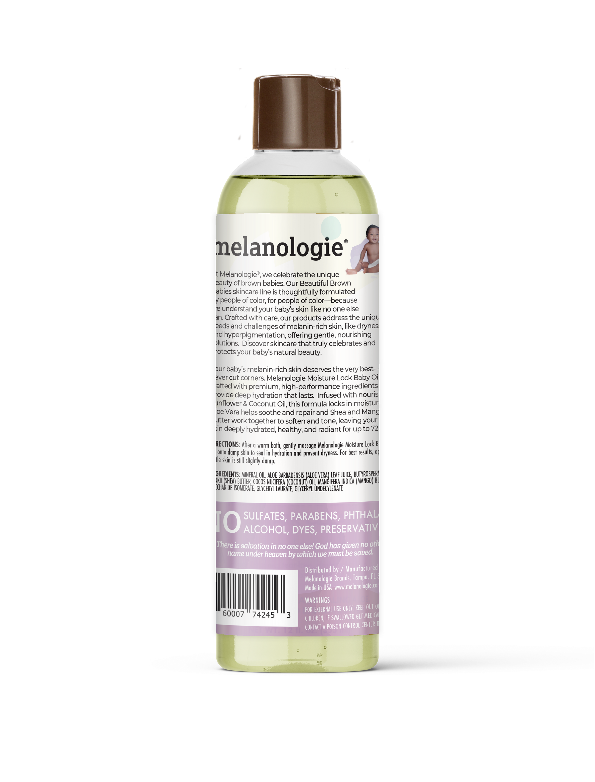 Gentle Moisture Locking Baby Oil