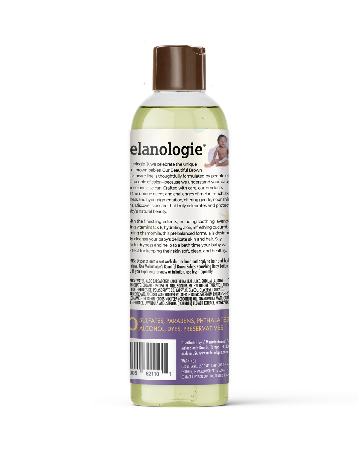 Nourishing Baby Skin & Hair Cleanser - Coco Lavender