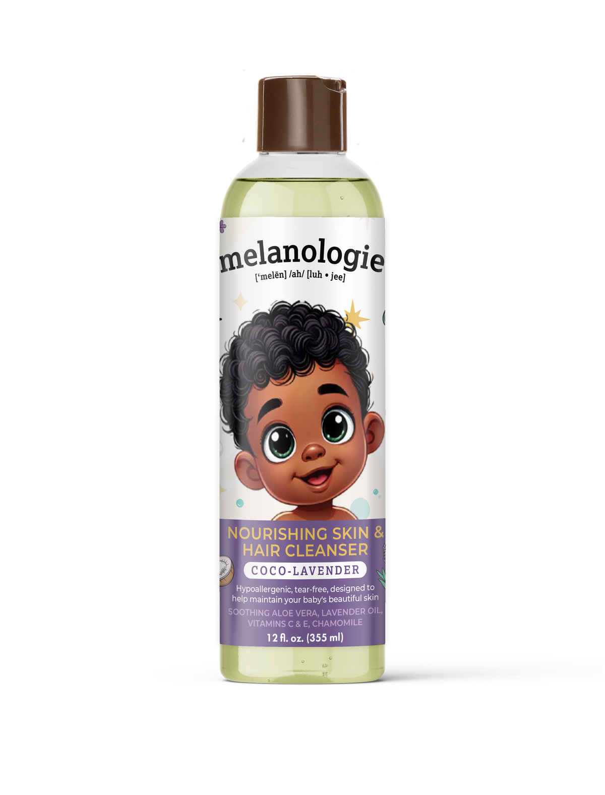 Nourishing Baby Skin & Hair Cleanser - Coco Lavender