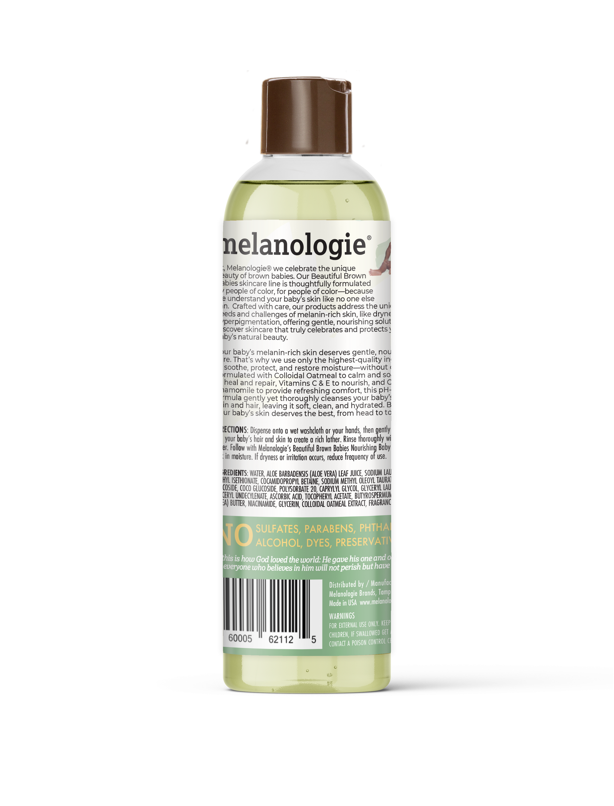 Nourishing Baby Skin & Hair Cleanser - Oatmeal & Aloe