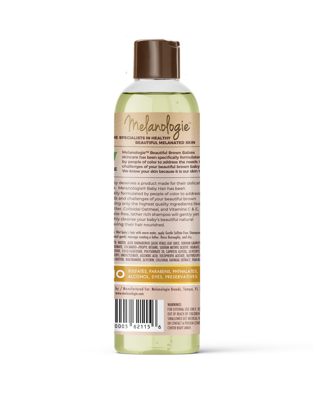 Baby Hair Gentle Sulfate Free Baby Shampoo