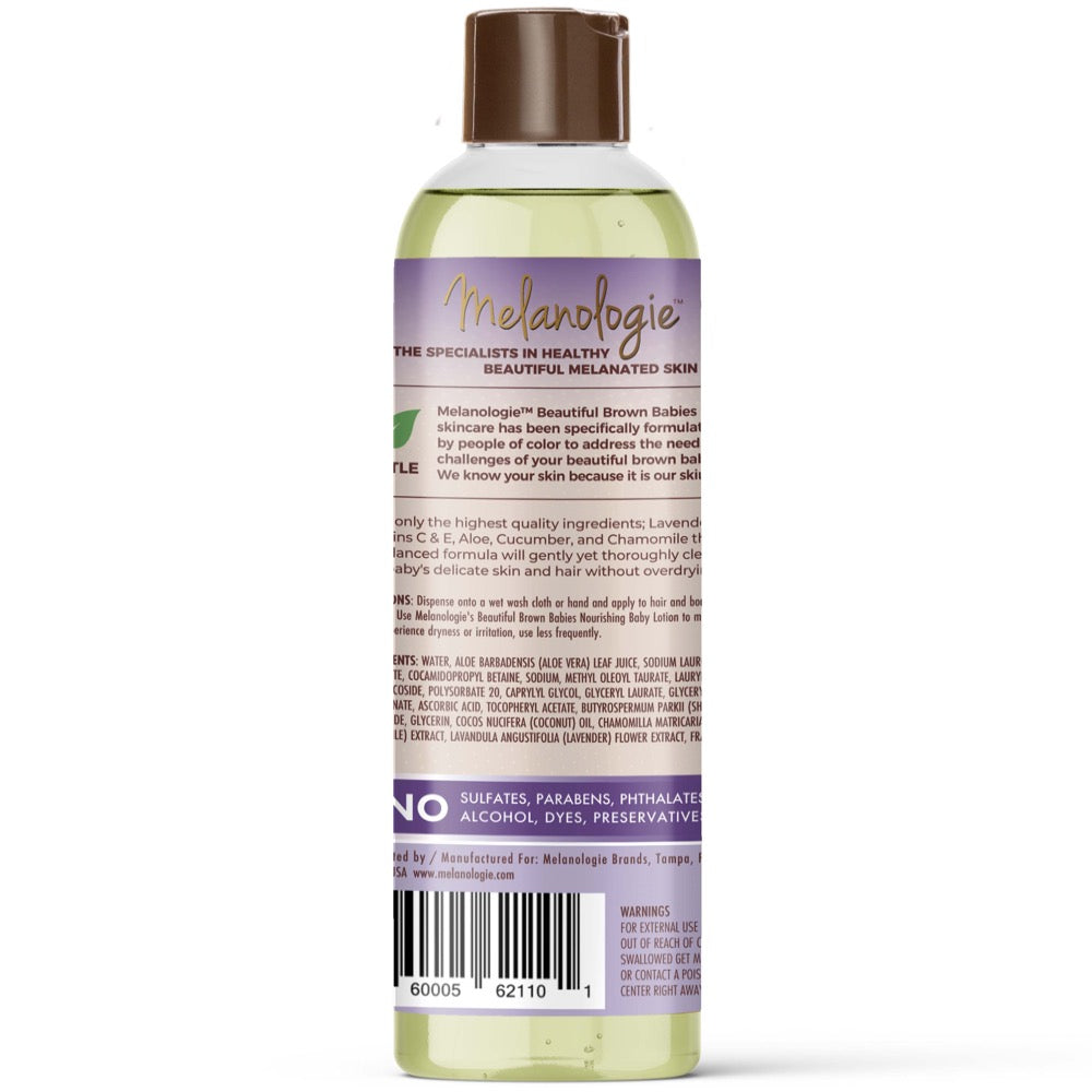 MelanBrand Skin's Natural Face Cleanser: Perfect for Black and Brown Kids
